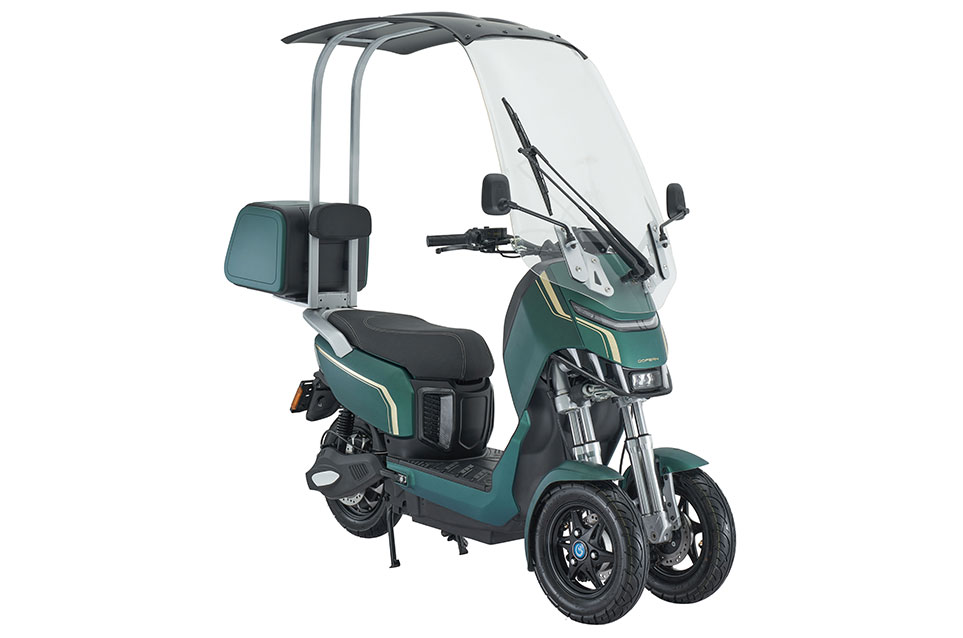 MOTOCICLETA ELÉCTRICA DE TRES RUEDAS S1-2000W-A